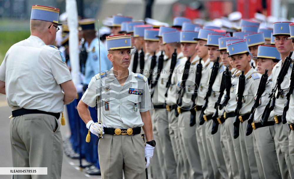 Champs-Élysées Parade Rehearsals in Satory - France