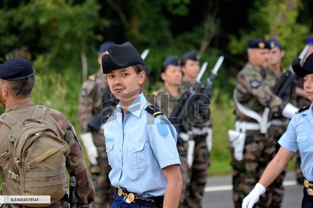 Champs-Élysées Parade Rehearsals in Satory - France