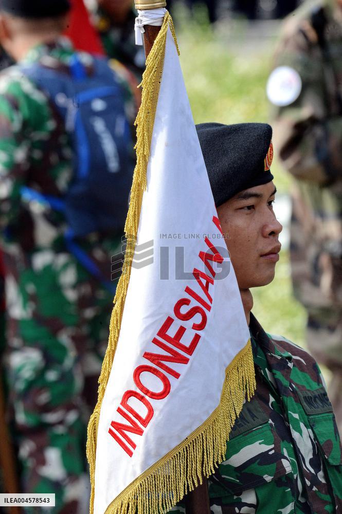 Champs-Élysées Parade Rehearsals in Satory - France