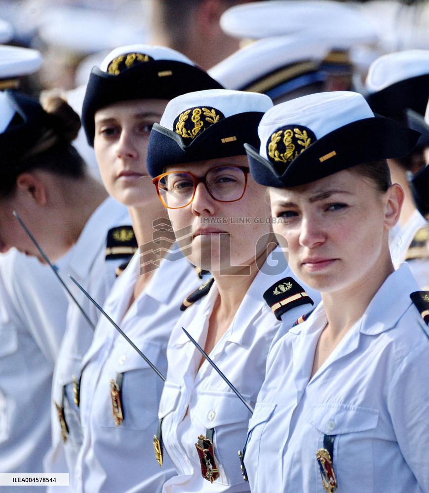 Champs-Élysées Parade Rehearsals in Satory - France