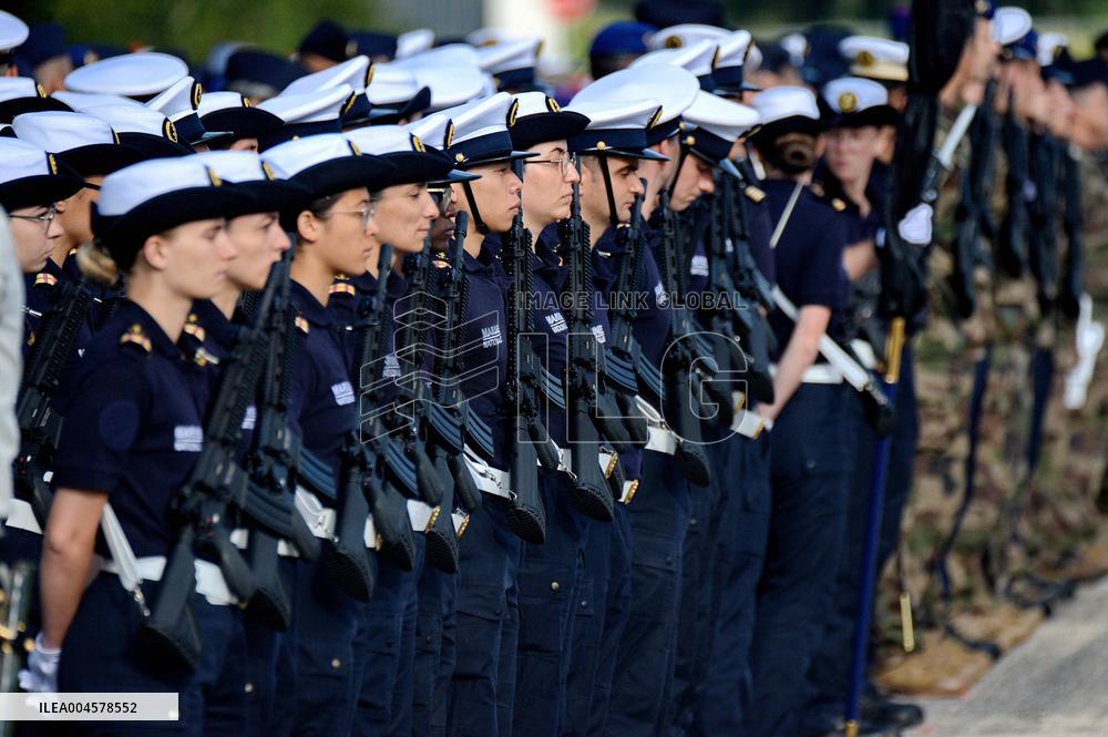 Champs-Élysées Parade Rehearsals in Satory - France