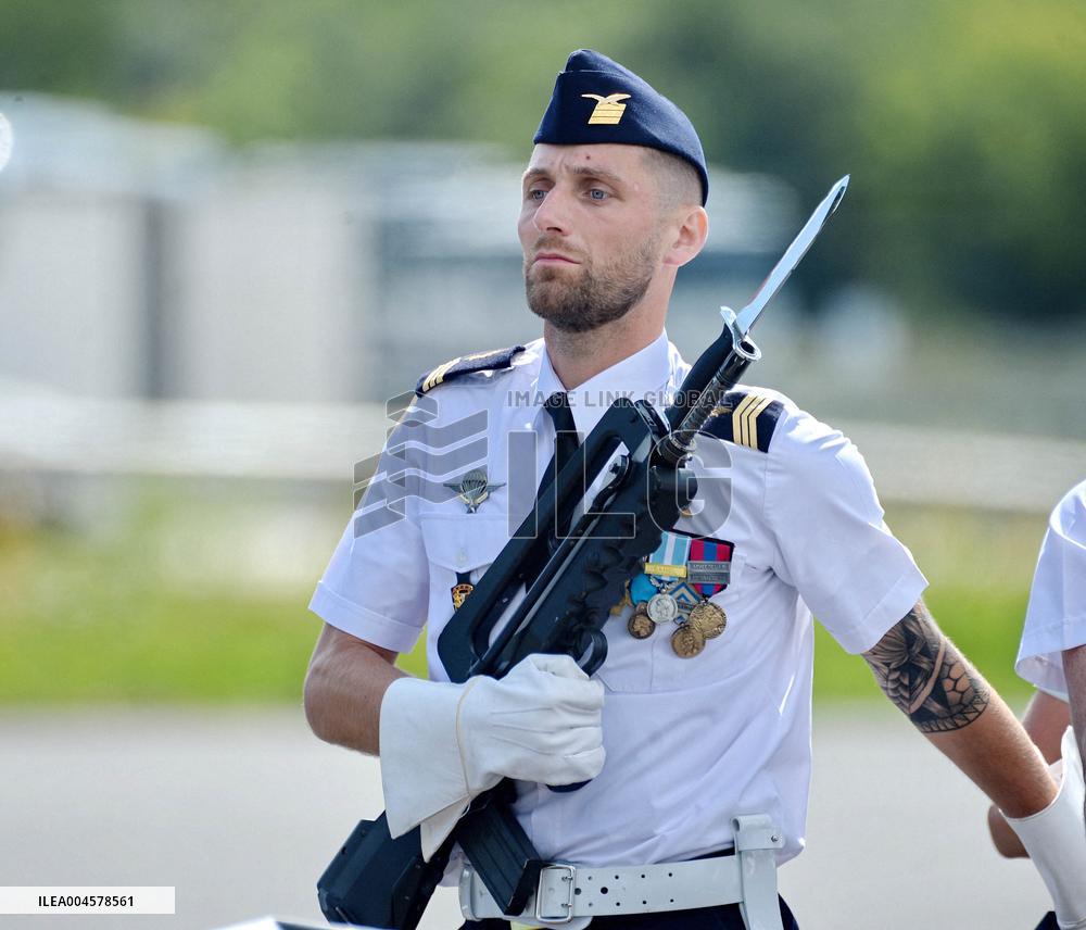 Champs-Élysées Parade Rehearsals in Satory - France