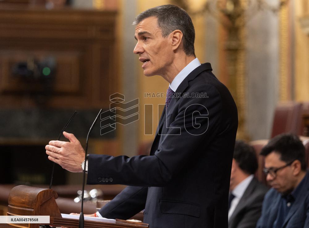 Sánchez Addresses Corruption and EU Matters in Plenary - Madrid