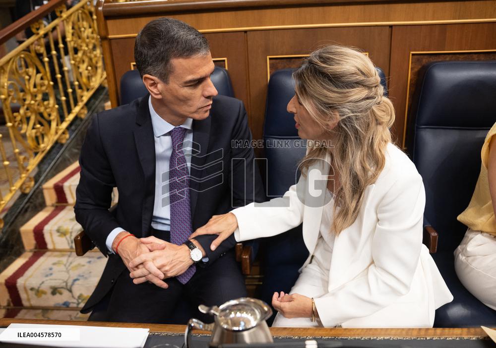 Sánchez Addresses Corruption and EU Matters in Plenary - Madrid