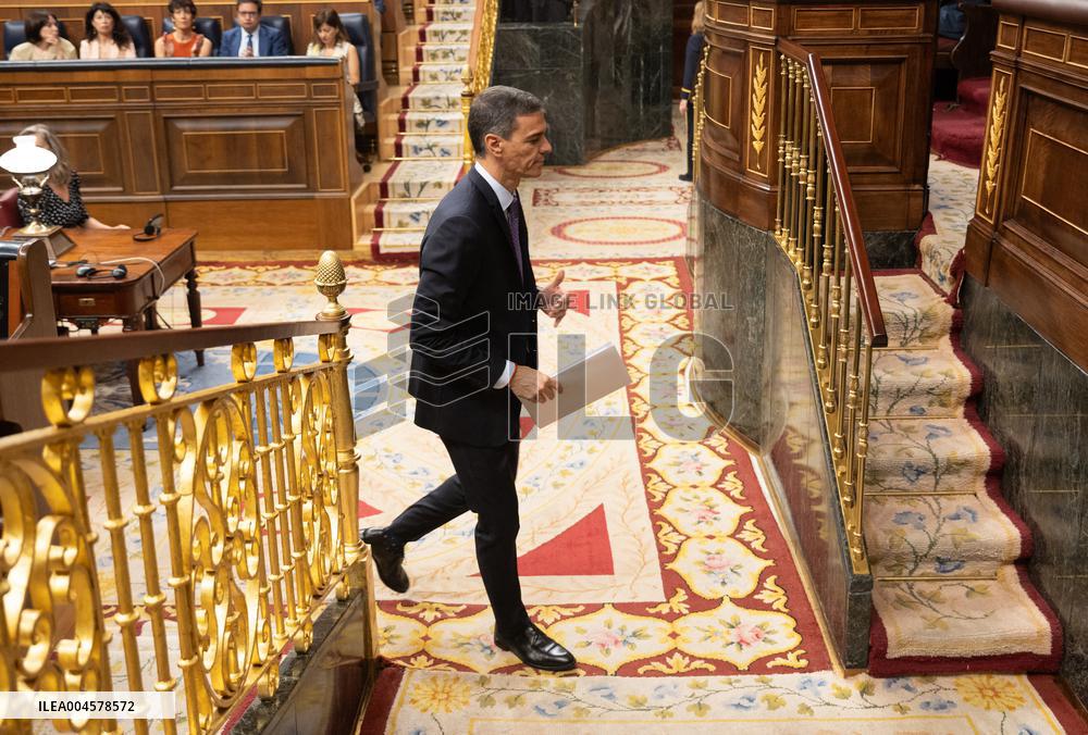 Sánchez Addresses Corruption and EU Matters in Plenary - Madrid