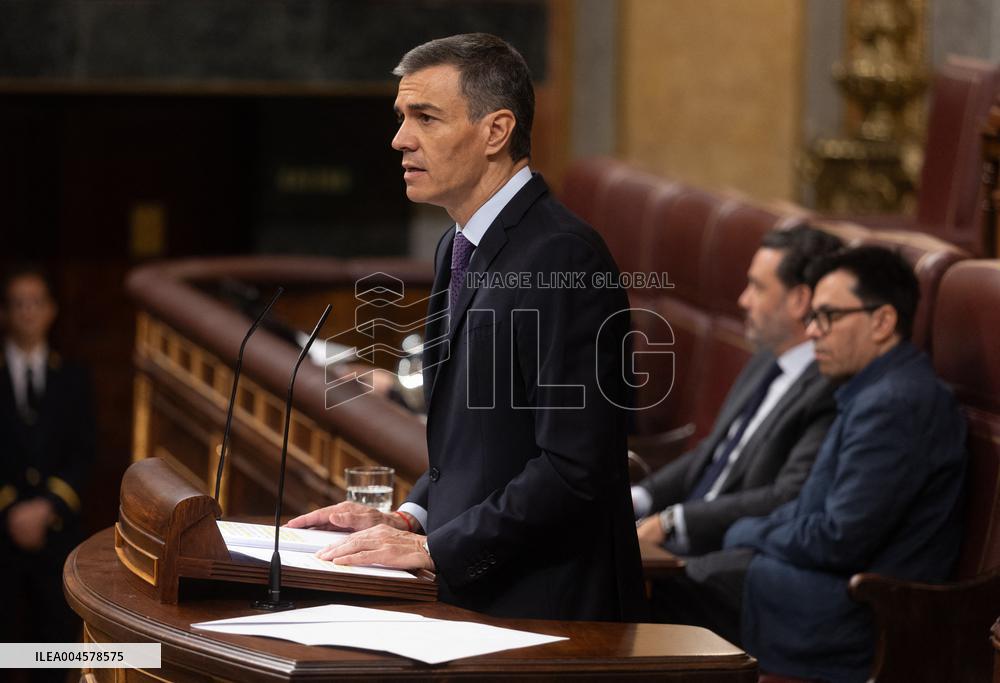 Sánchez Addresses Corruption and EU Matters in Plenary - Madrid