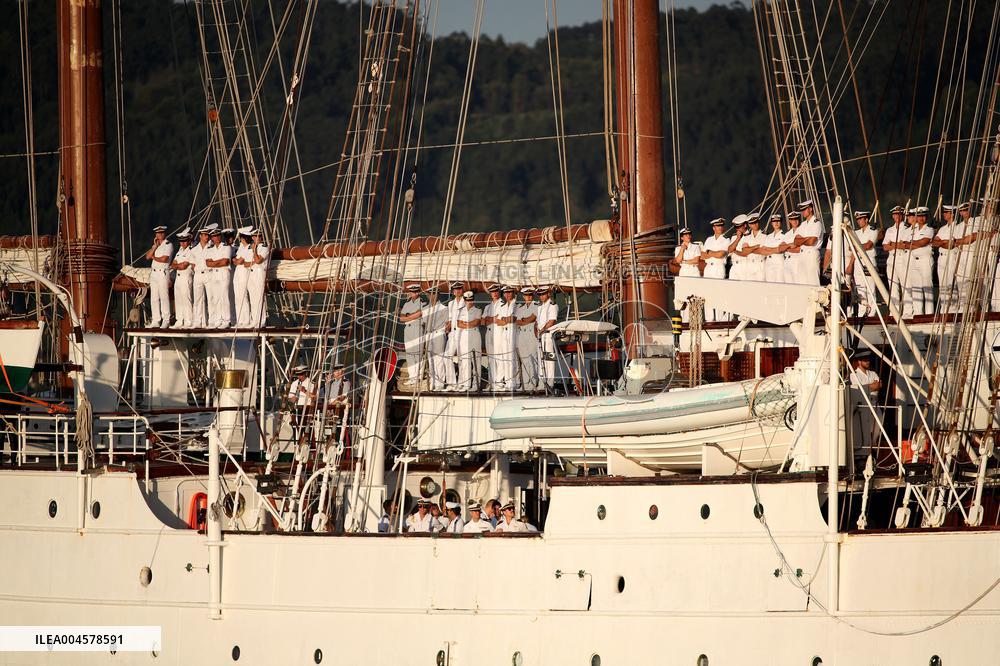 Princess Leonor s Stopover in Ferrol Aboard the Elcano - Spain
