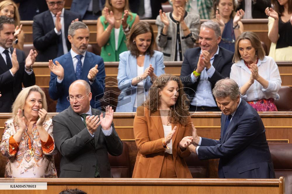 Sánchez Addresses Corruption and EU Matters in Plenary - Madrid