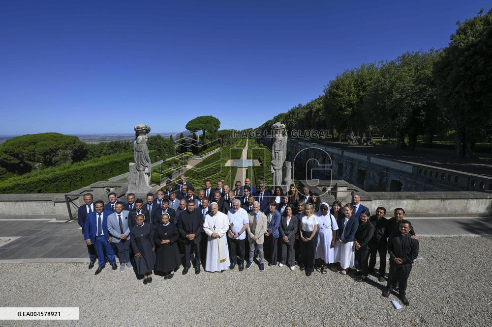Pope Leo XIV On Holydays In Castel Gandolfo - Italy