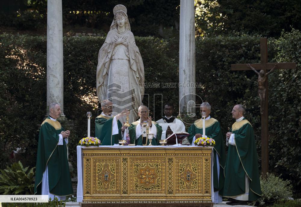 Pope Leo XIV Leads Mass at The Summer Residence - Castel Gandolfo