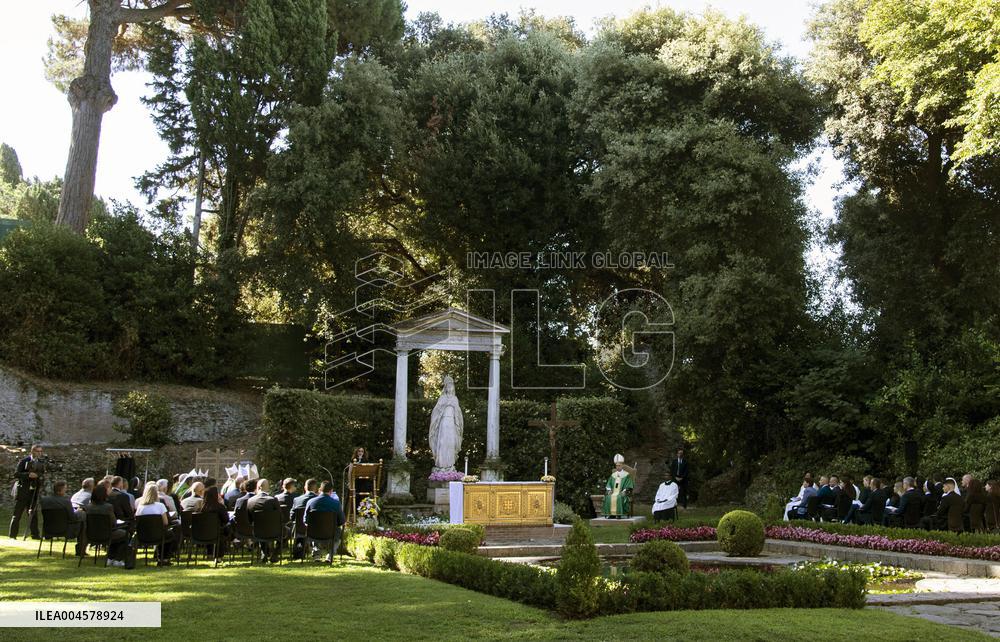 Pope Leo XIV Leads Mass at The Summer Residence - Castel Gandolfo