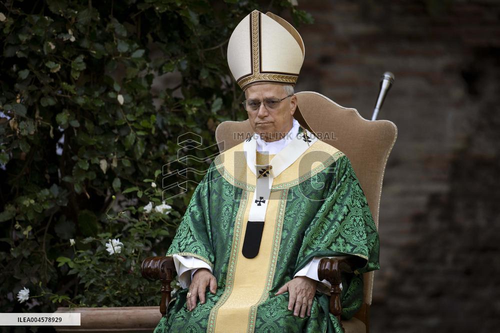 Pope Leo XIV Leads Mass at The Summer Residence - Castel Gandolfo