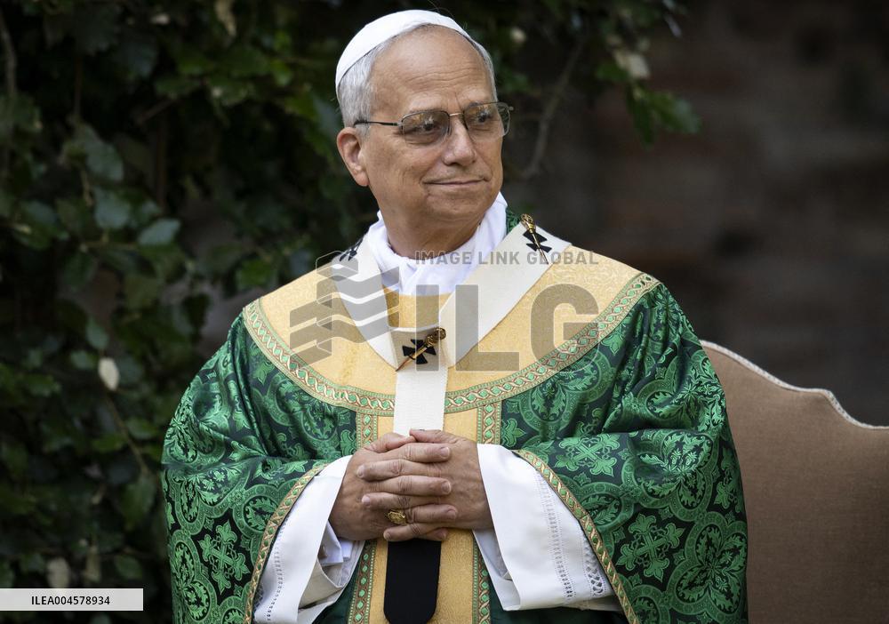 Pope Leo XIV Leads Mass at The Summer Residence - Castel Gandolfo