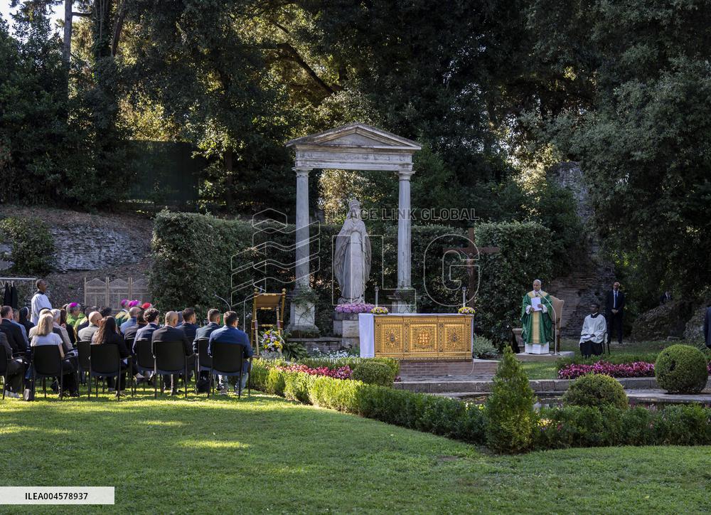 Pope Leo XIV Leads Mass at The Summer Residence - Castel Gandolfo