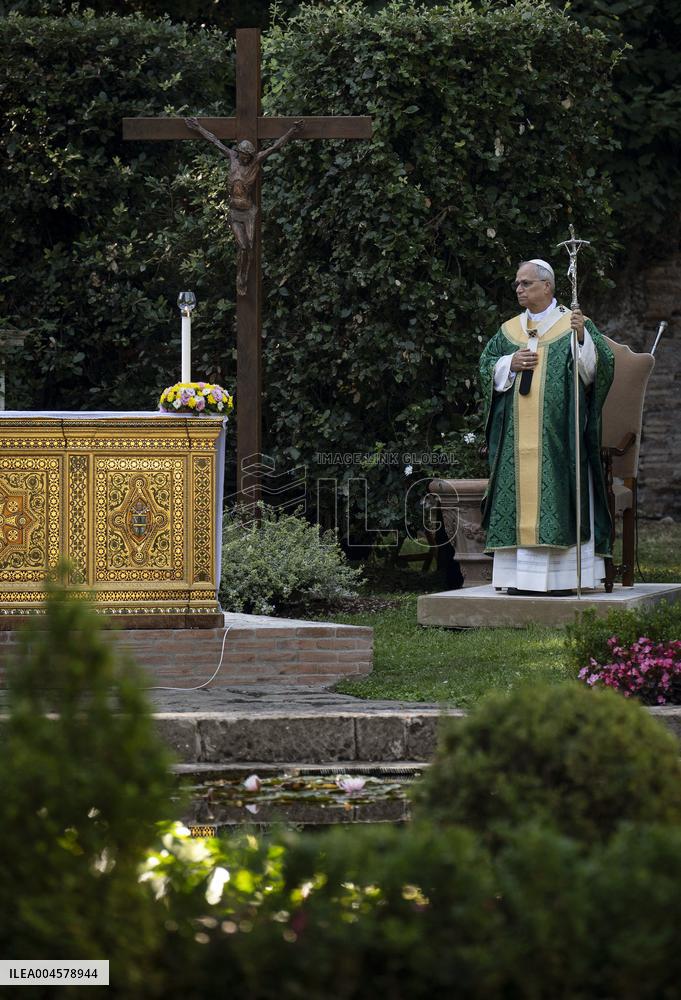 Pope Leo XIV Leads Mass at The Summer Residence - Castel Gandolfo
