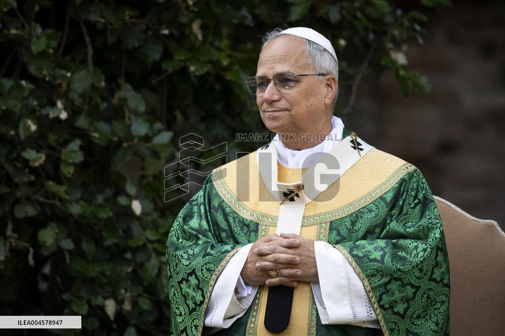 Pope Leo XIV Leads Mass at The Summer Residence - Castel Gandolfo