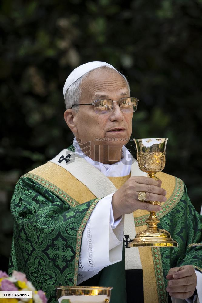 Pope Leo XIV Leads Mass at The Summer Residence - Castel Gandolfo
