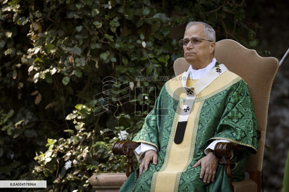 Pope Leo XIV Leads Mass at The Summer Residence - Castel Gandolfo