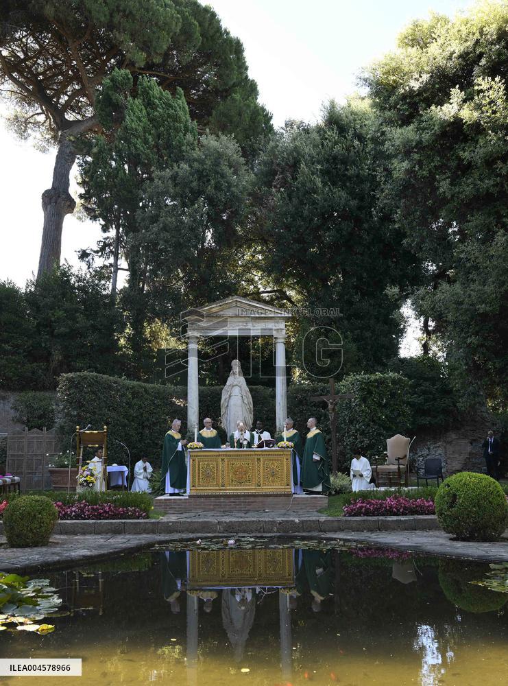 Pope Leo XIV Leads Mass at The Summer Residence - Castel Gandolfo