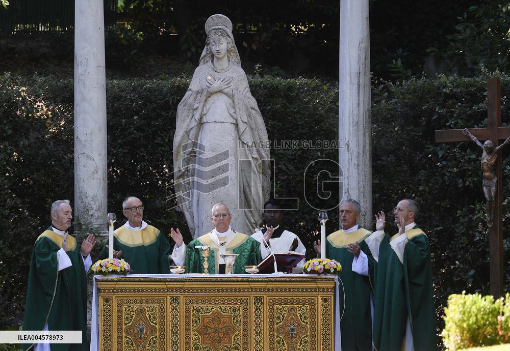 Pope Leo XIV Leads Mass at The Summer Residence - Castel Gandolfo