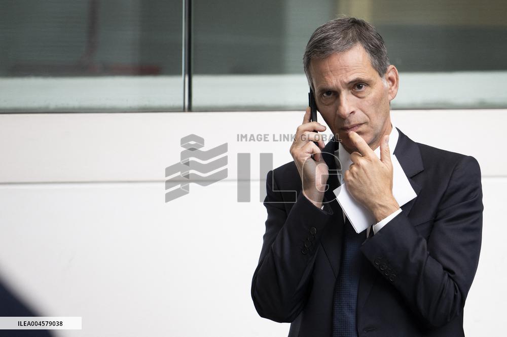 President Macron At AI Summit At Imperial College - London