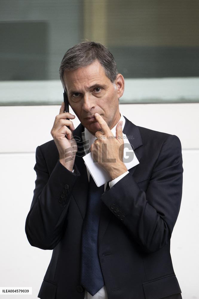 President Macron At AI Summit At Imperial College - London