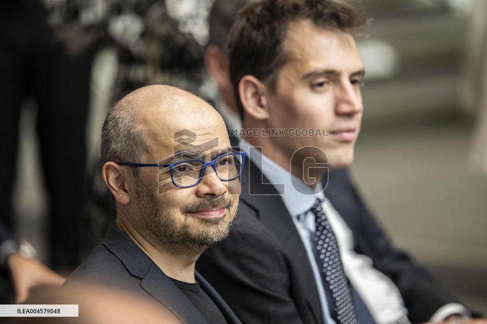 President Macron At AI Summit At Imperial College - London