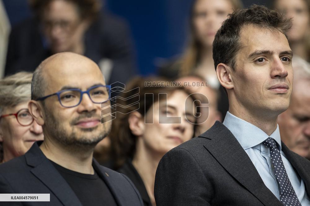 President Macron At AI Summit At Imperial College - London
