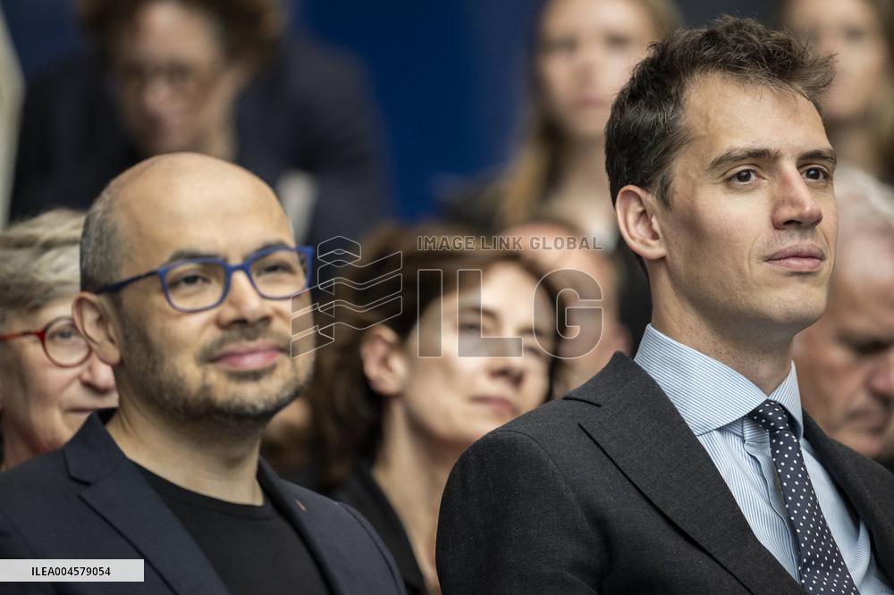 President Macron At AI Summit At Imperial College - London