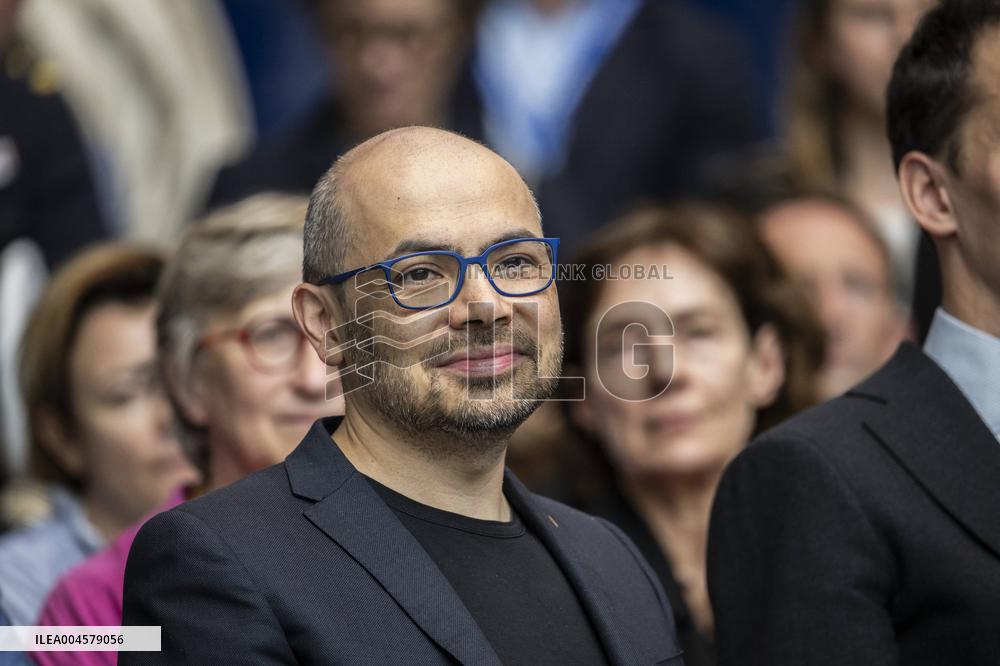 President Macron At AI Summit At Imperial College - London
