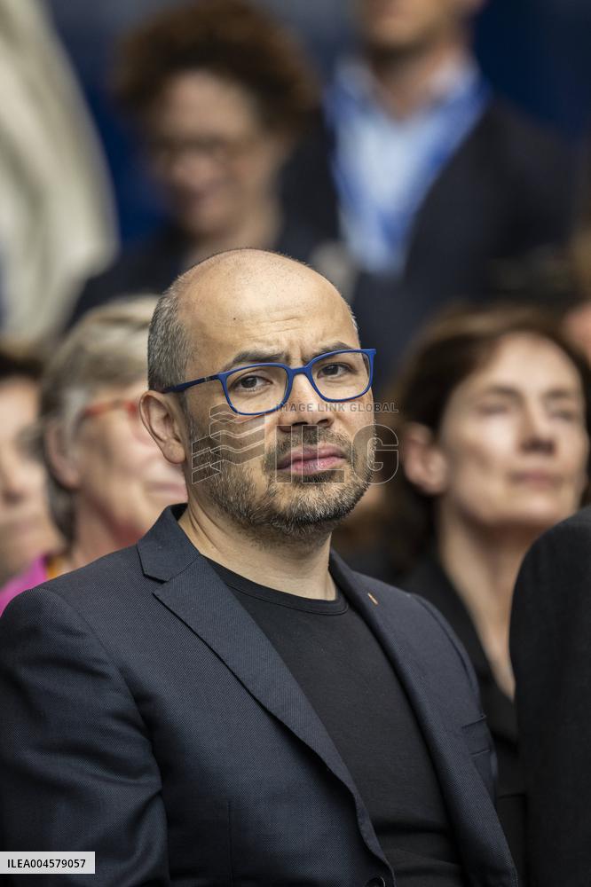President Macron At AI Summit At Imperial College - London