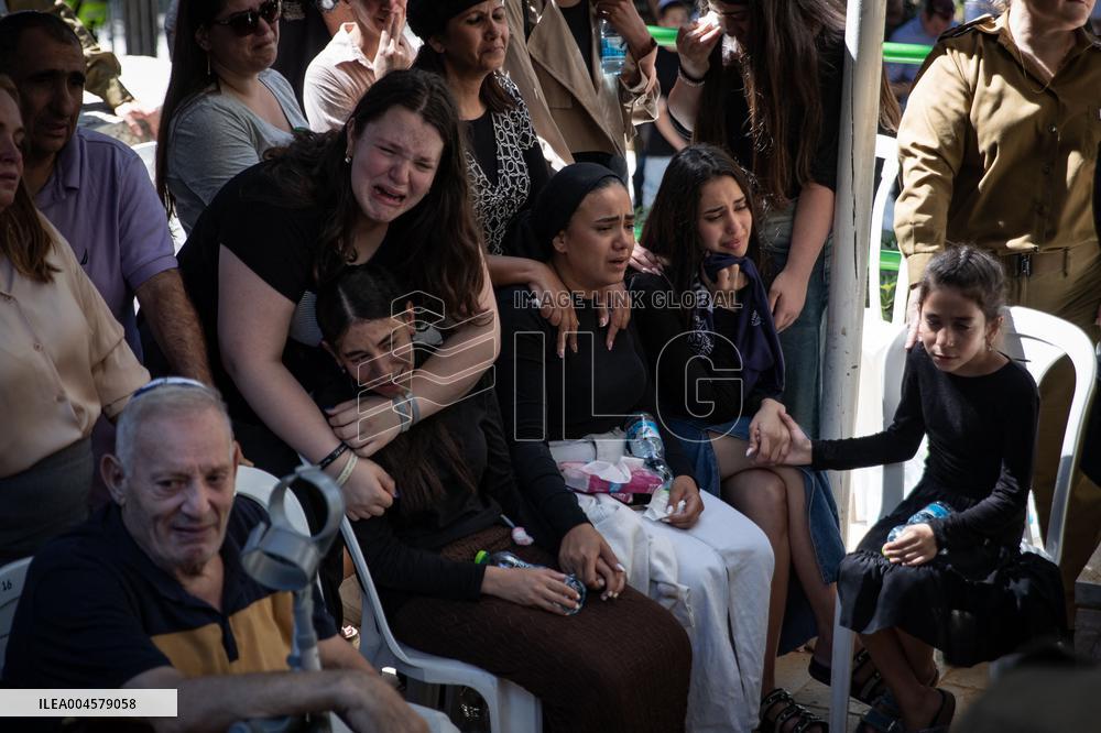 Funeral for Israeli Soldier in Jerusalem - Israel