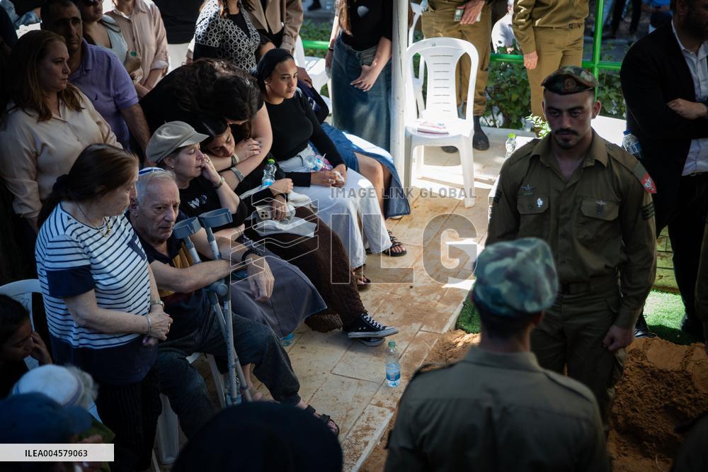 Funeral for Israeli Soldier in Jerusalem - Israel