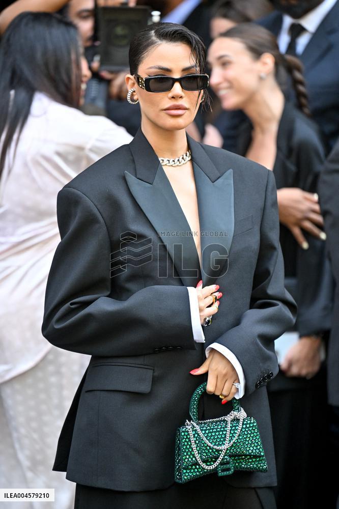 PFW Balenciaga Outside Arrivals