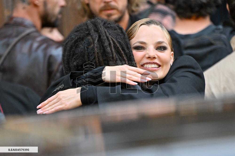 PFW Balenciaga Outside Arrivals