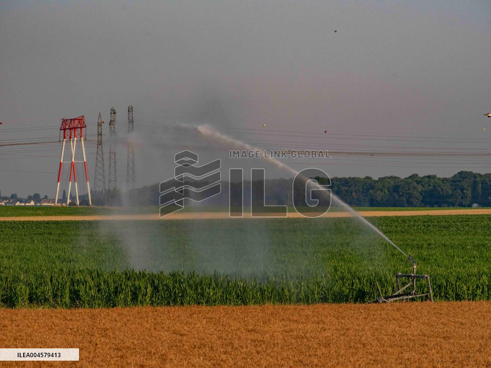 Illustration - Irrigation in Beauce Agriculture - France