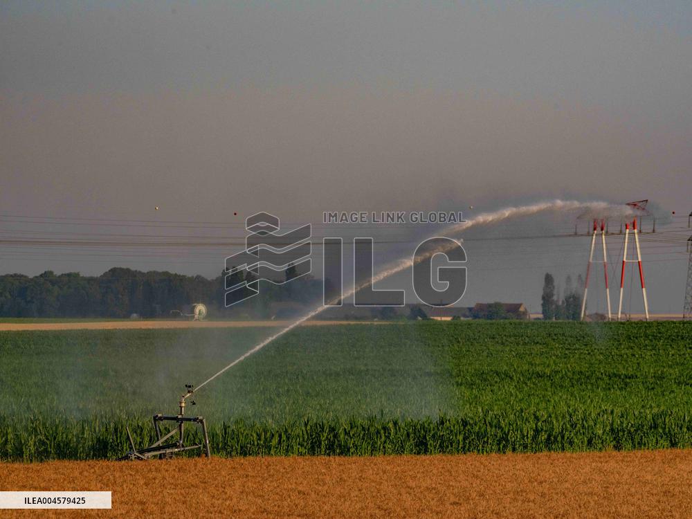 Illustration - Irrigation in Beauce Agriculture - France