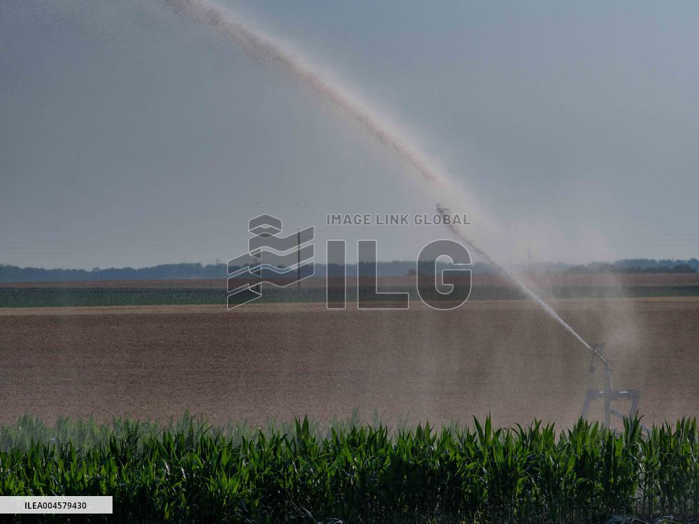 Illustration - Irrigation in Beauce Agriculture - France