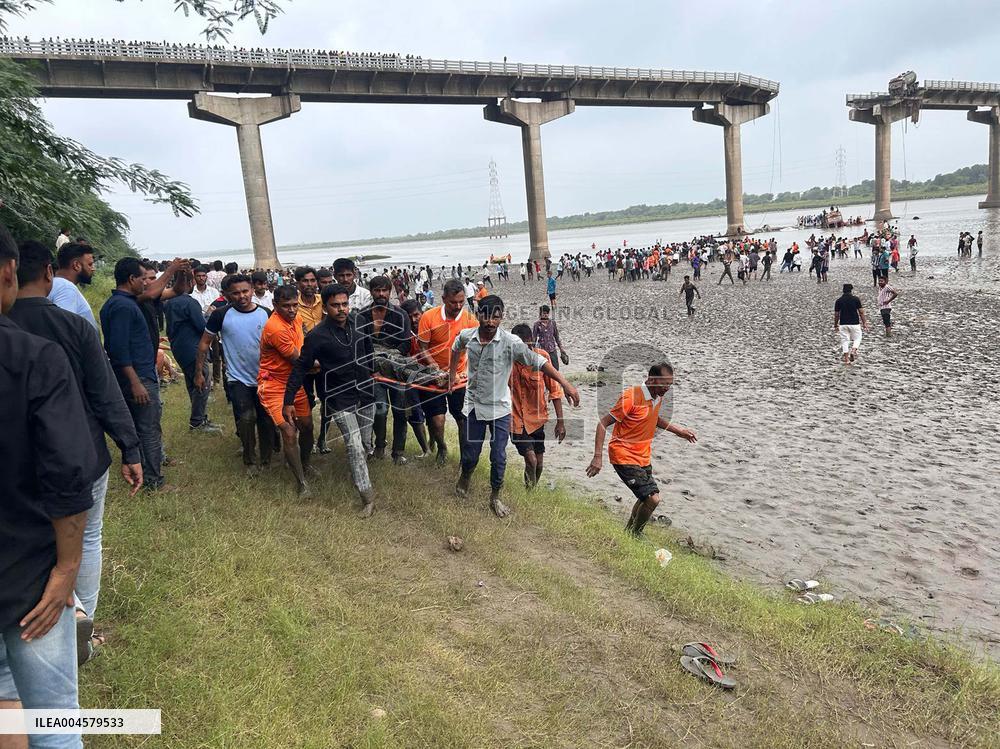 At Least 9 Killed After Bridge Collapse - India