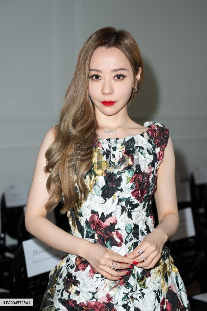 PFW Franck Sorbier Front Row AM