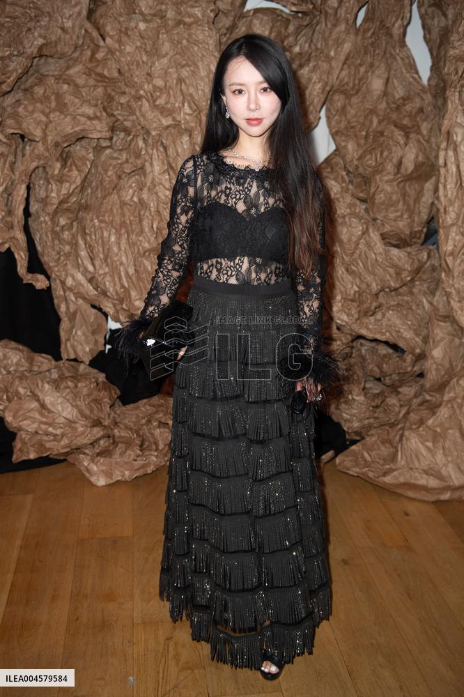 PFW Franck Sorbier Front Row AM