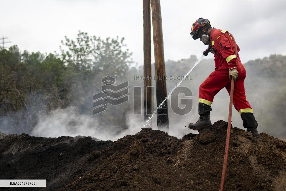 The Fire, Which Has Already Burned 3,321 Hectares, Is Under Control - Spain