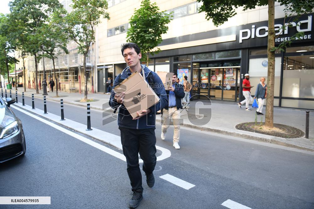 Search of The National Rally Headquarters - Paris