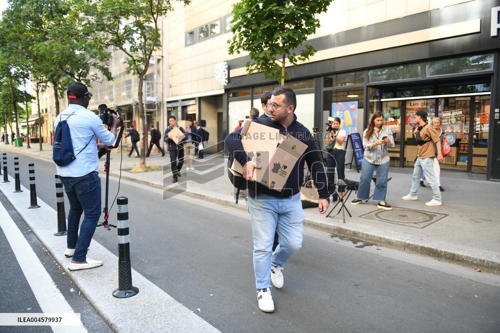 Search of The National Rally Headquarters - Paris
