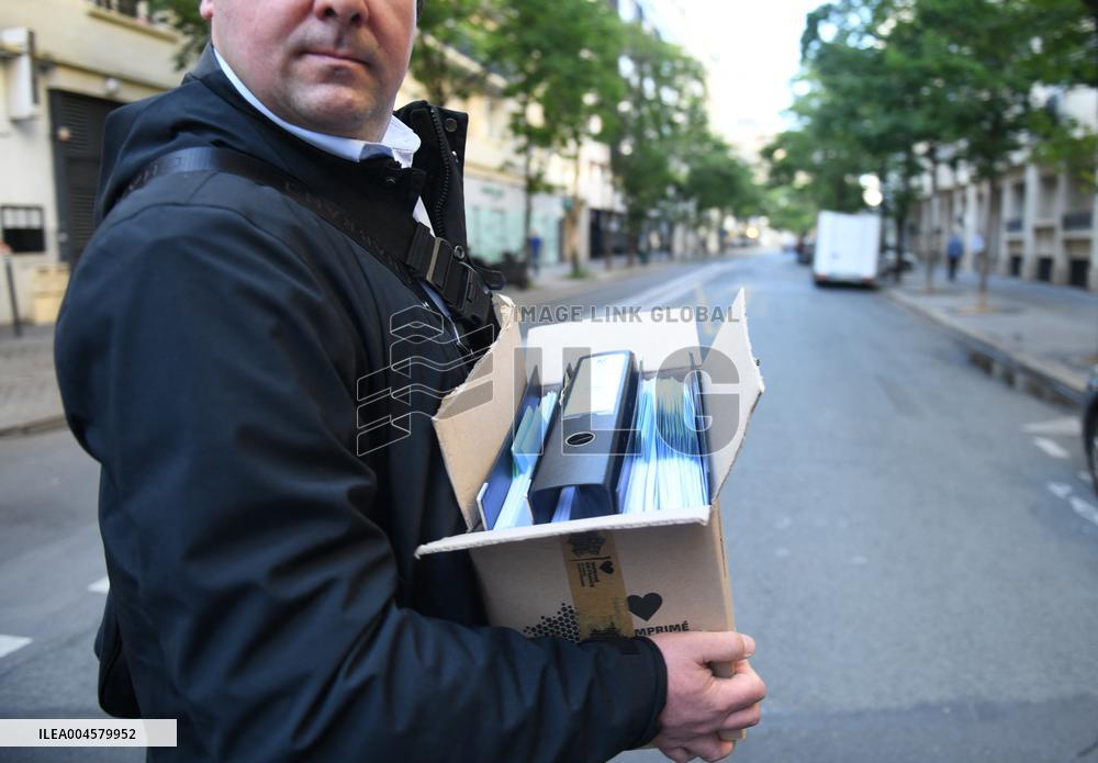 Search of The National Rally Headquarters - Paris