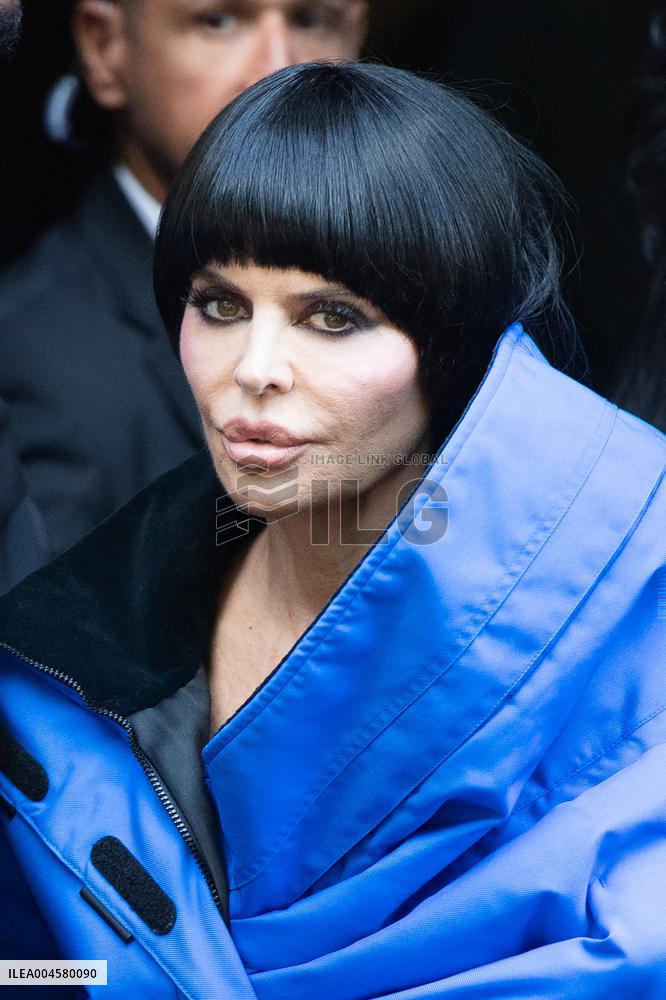 PFW Balenciaga Arrivals AM