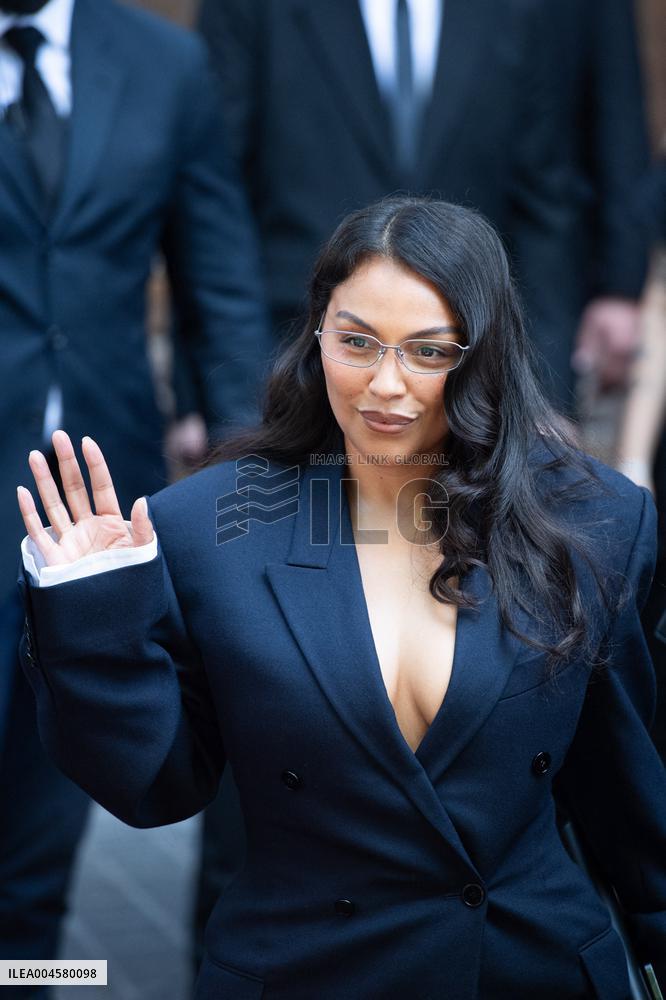 PFW Balenciaga Arrivals AM