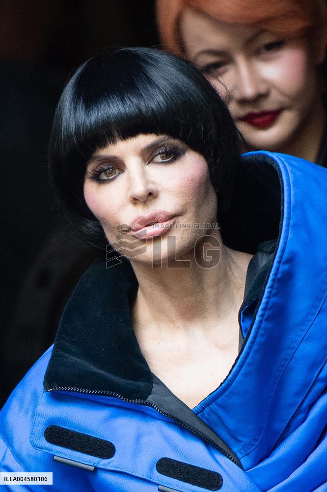 PFW Balenciaga Arrivals AM