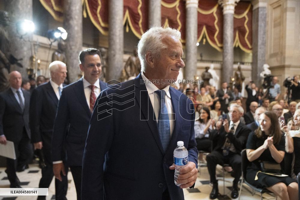 Congressional Medal of honor ceremony for Greg Lemond