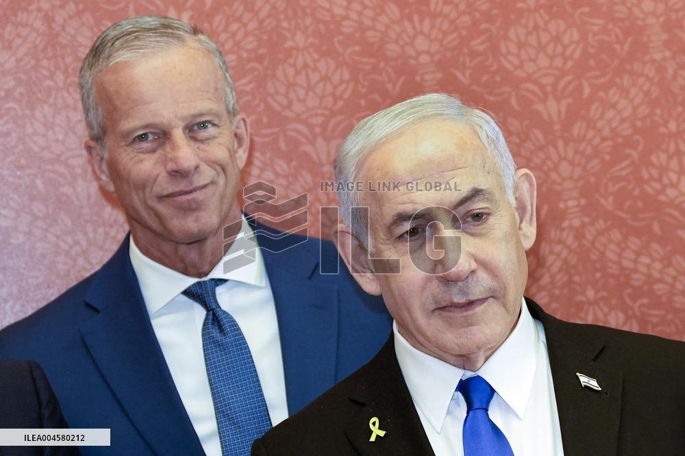 Benjamin Netanyahu on Capitol Hill - Washington